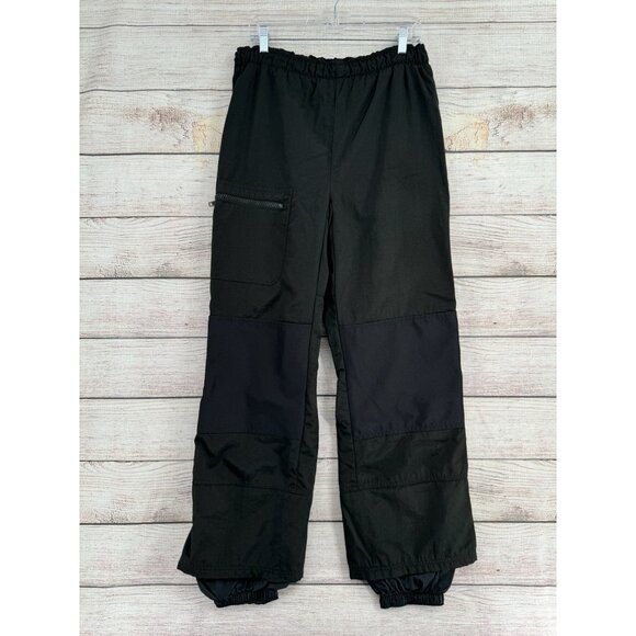 Vintage Columbia Convert Elastic Waist Ski Snowboard Over Pants Men's XS Black - Picture 1 of 15